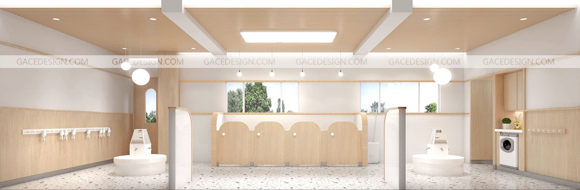 幼兒園衛(wèi)浴間設(shè)計(jì)有哪些注意事項(xiàng)？